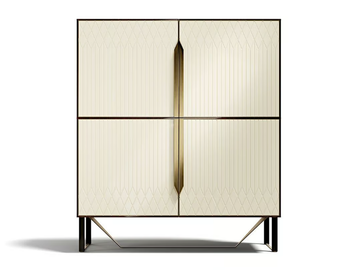 PRISMA - Wooden bar cabinet with integrated lighting by Capital Collection - view 2